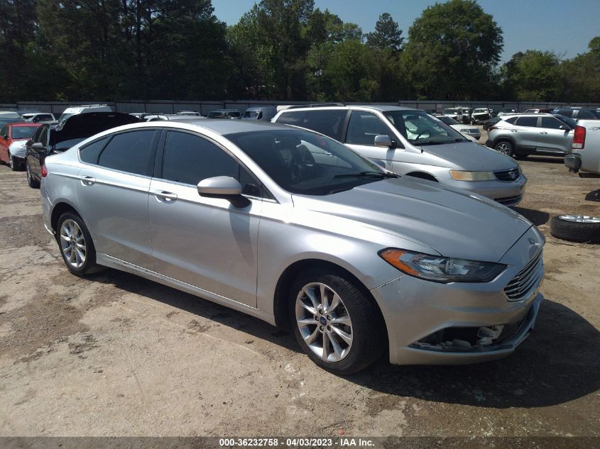 2017 FORD FUSION SE - 3FA6P0HD2HR264061