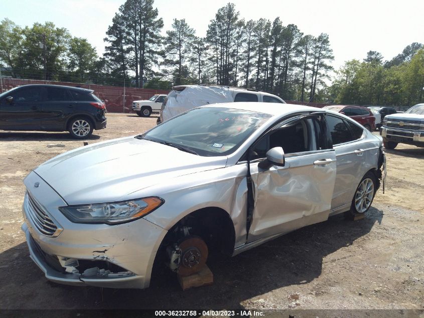 2017 FORD FUSION SE - 3FA6P0HD2HR264061