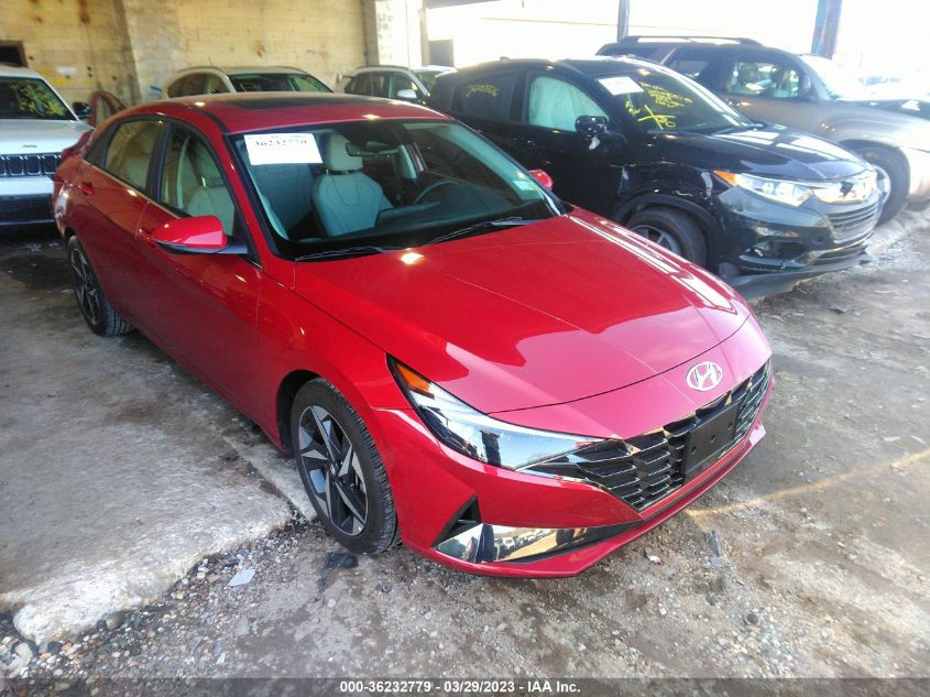 2022 HYUNDAI ELANTRA LIMITED - KMHLP4AG6NU356847