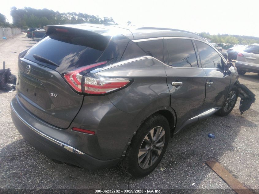 2018 NISSAN MURANO SV - 5N1AZ2MG2JN115924