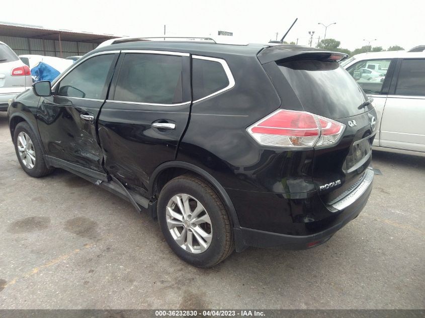 2016 NISSAN ROGUE SV - KNMAT2MT5GP597899