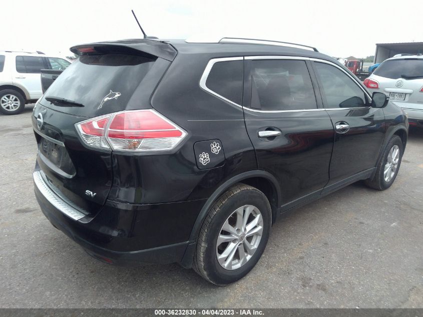 2016 NISSAN ROGUE SV - KNMAT2MT5GP597899