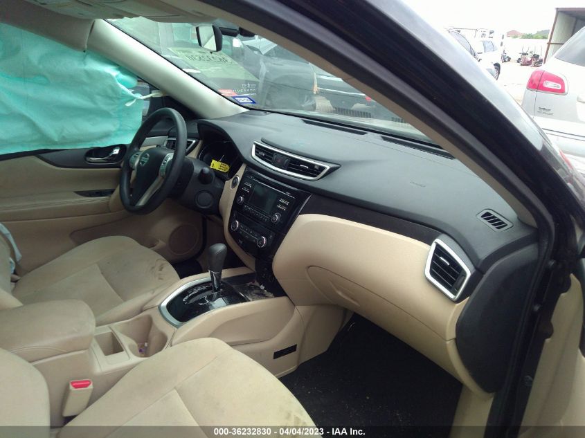 2016 NISSAN ROGUE SV - KNMAT2MT5GP597899