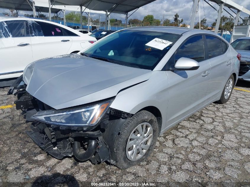 2019 HYUNDAI ELANTRA SE - KMHD74LF0KU757671