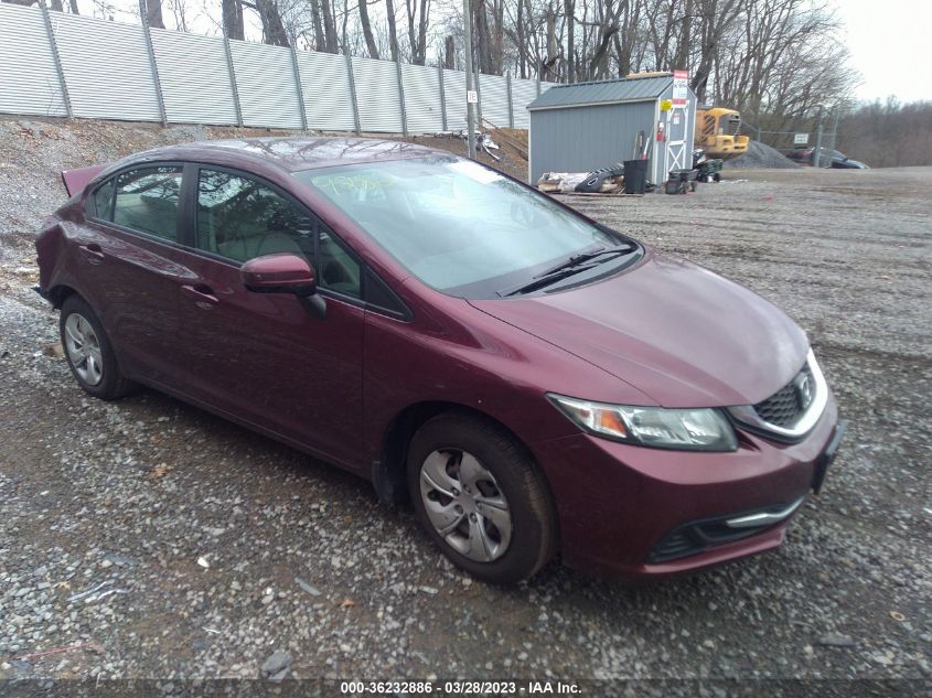 2014 HONDA CIVIC SEDAN LX - 19XFB2F59EE219282