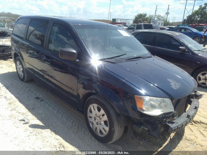 2014 DODGE GRAND CARAVAN SE - 2C4RDGBG8ER214648