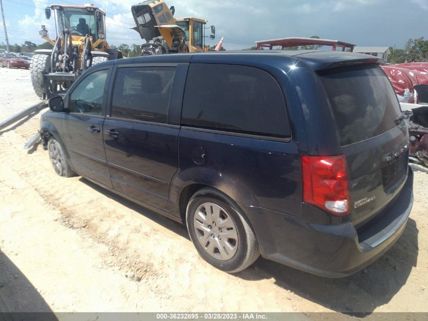 2014 DODGE GRAND CARAVAN SE - 2C4RDGBG8ER214648