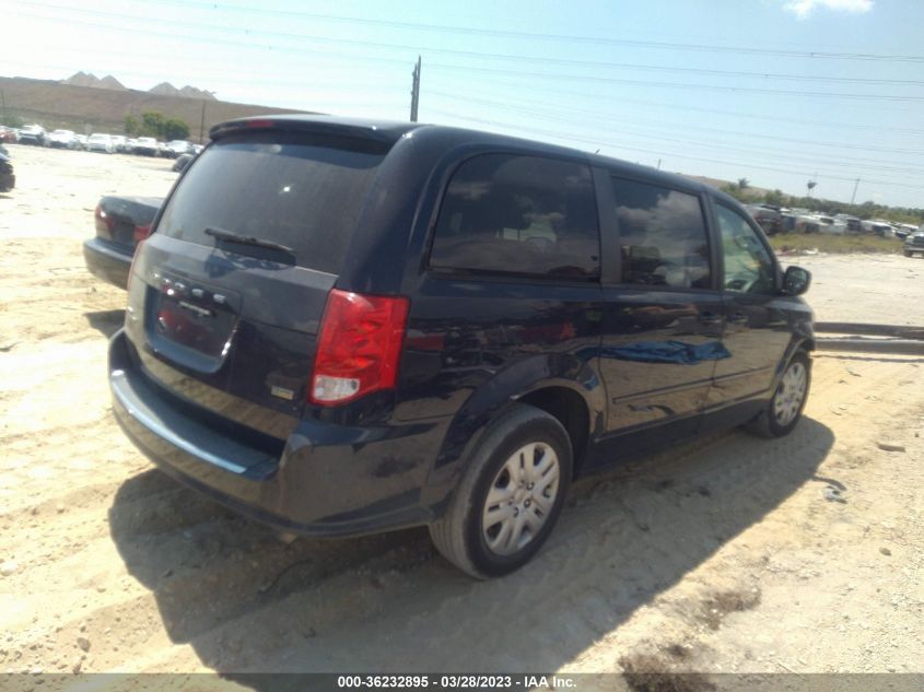 2014 DODGE GRAND CARAVAN SE - 2C4RDGBG8ER214648