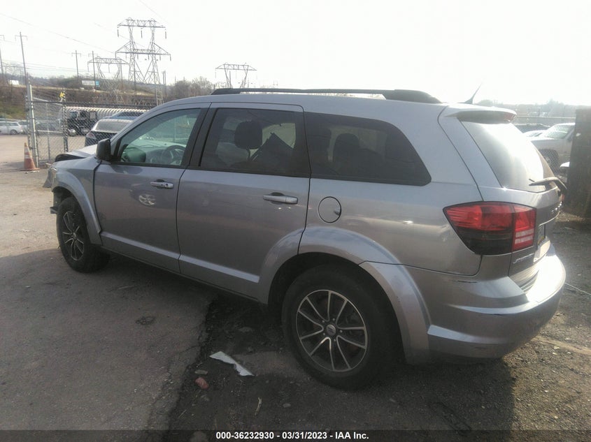 VIN 3C4PDCAB0JT243087 2018 DODGE JOURNEY SE