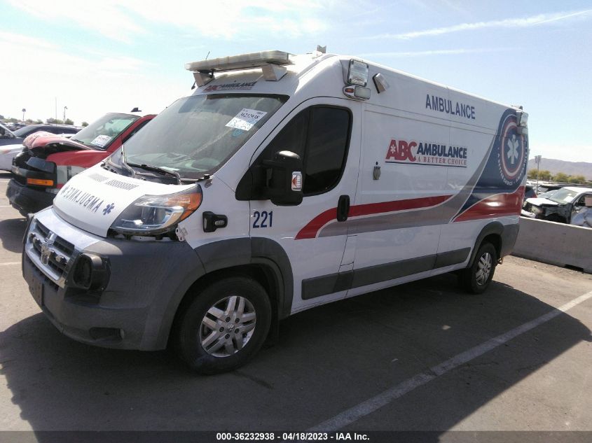 2016 RAM PROMASTER CARGO VAN - 3C6URVHG1GE114720