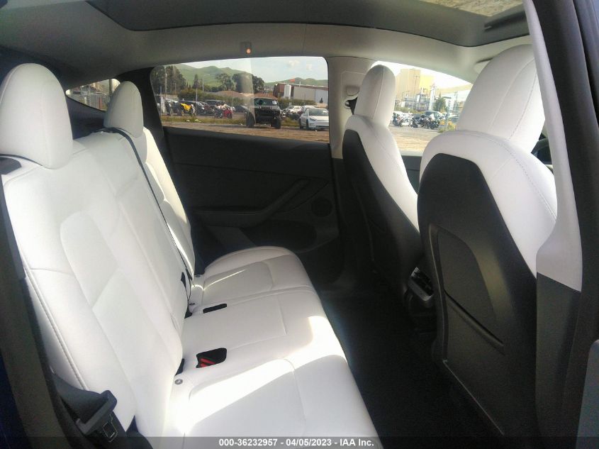 2023 TESLA MODEL Y LONG RANGE - 7SAYGDEE1PF635110