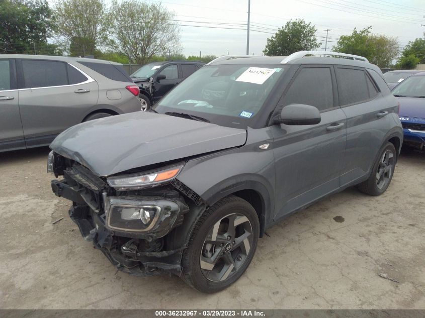 2022 HYUNDAI VENUE SEL - KMHRC8A35NU146895
