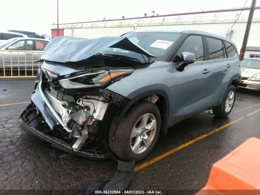 VIN 5TDKDRBH1PS009723 2023 TOYOTA HIGHLANDER L/LE/XLE/XSE/LIMITED
