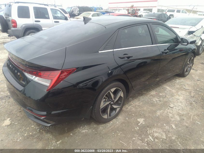 2022 HYUNDAI ELANTRA LIMITED - KMHLP4AG2NU256079