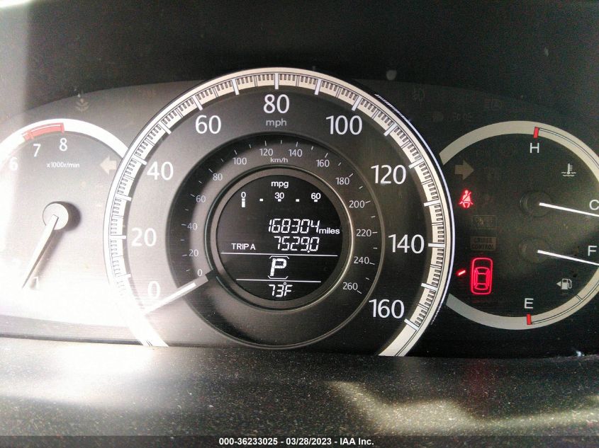 2015 HONDA ACCORD SEDAN EX-L - 1HGCR2F86FA006157