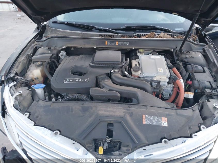2016 LINCOLN MKZ HYBRID - 3LN6L2LU3GR606586