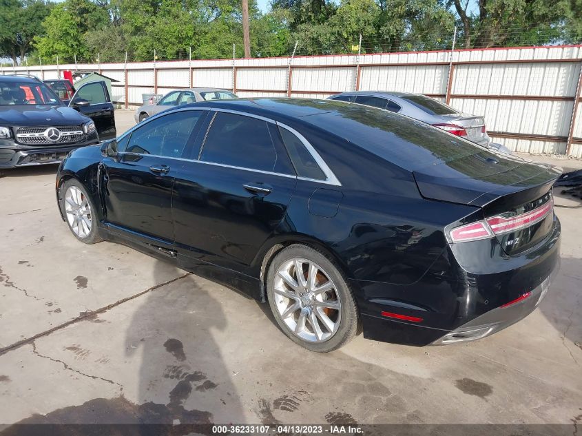 2016 LINCOLN MKZ HYBRID - 3LN6L2LU3GR606586