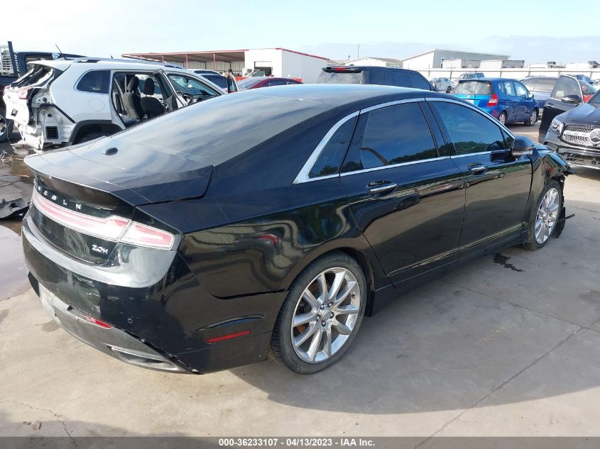 2016 LINCOLN MKZ HYBRID - 3LN6L2LU3GR606586