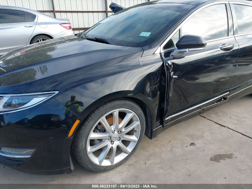 2016 LINCOLN MKZ HYBRID - 3LN6L2LU3GR606586