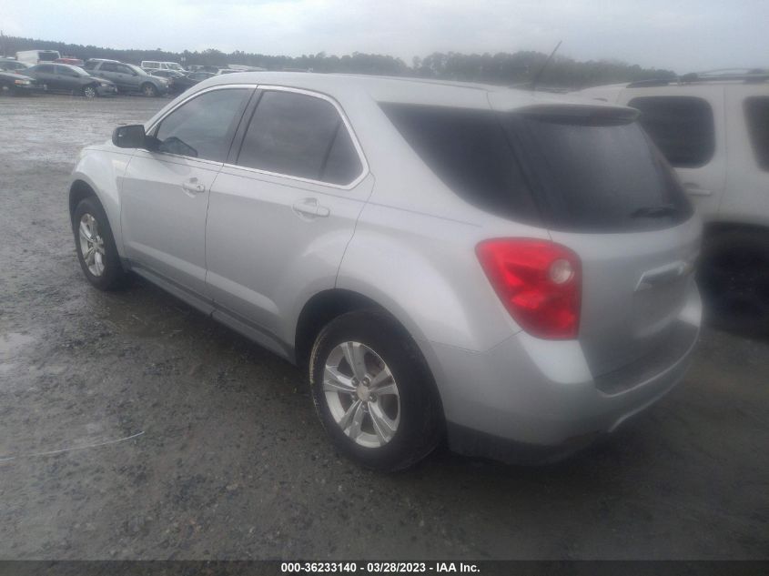 2013 CHEVROLET EQUINOX LS - 2GNALBEK6D1164520