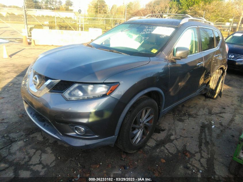 2016 NISSAN ROGUE SL - KNMAT2MT2GP730697