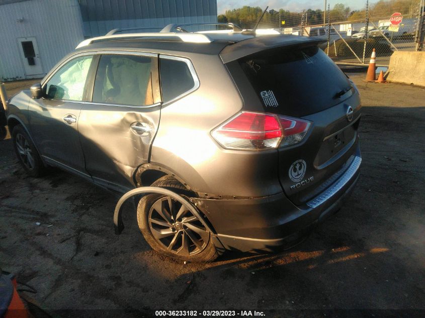 2016 NISSAN ROGUE SL - KNMAT2MT2GP730697