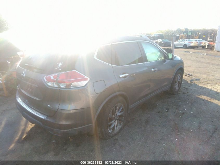 2016 NISSAN ROGUE SL - KNMAT2MT2GP730697