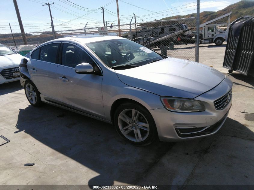 2015 VOLVO S60 T5 DRIVE-E PREMIER - YV140MFK1F2332084