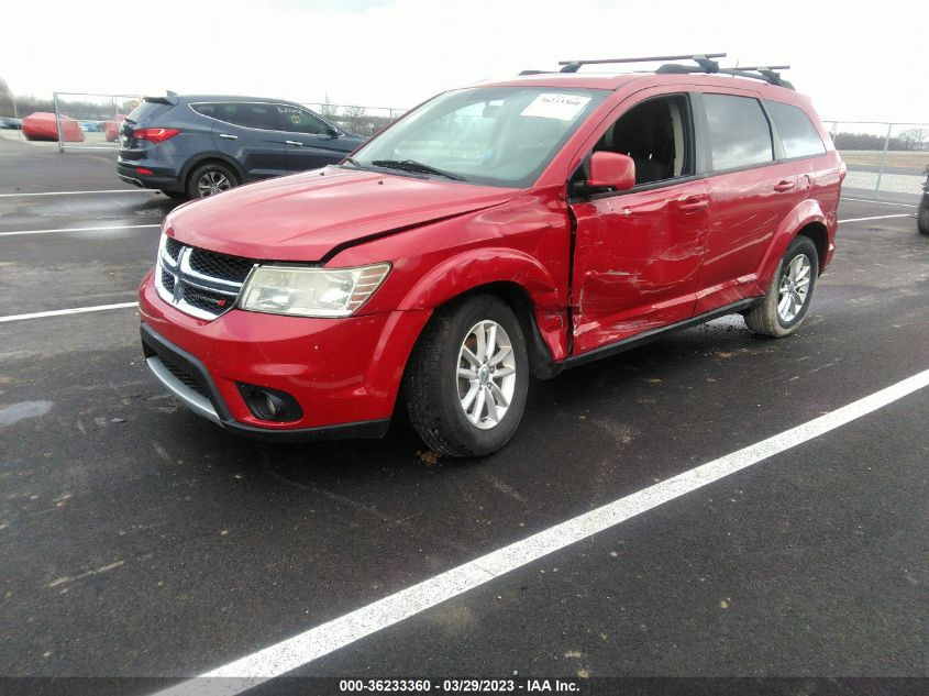 2015 DODGE JOURNEY SXT - 3C4PDDBG0FT526497