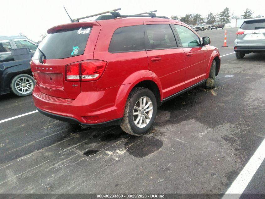 2015 DODGE JOURNEY SXT - 3C4PDDBG0FT526497
