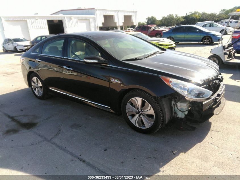 2013 HYUNDAI SONATA HYBRID LIMITED W - KMHEC4A48DA051408