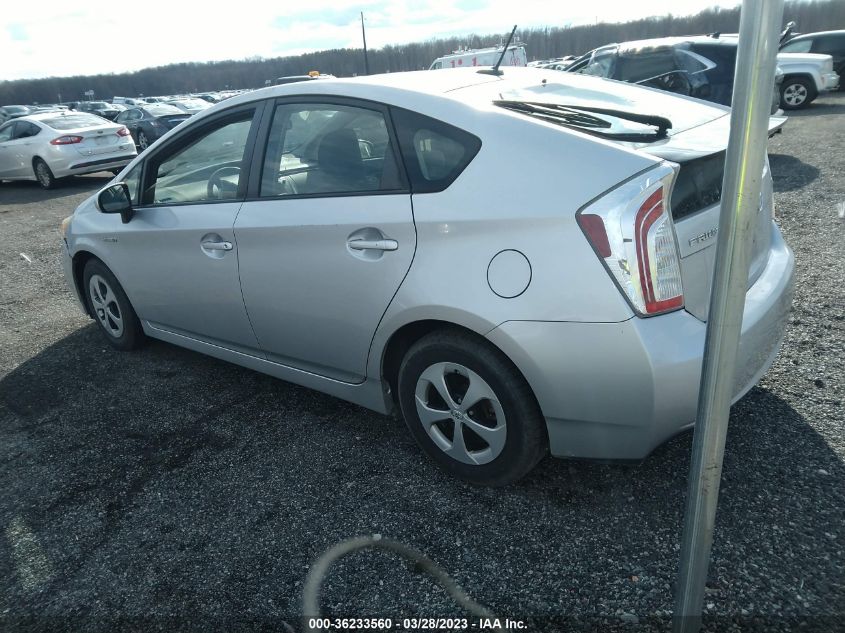 2013 TOYOTA PRIUS - JTDKN3DU0D5560876