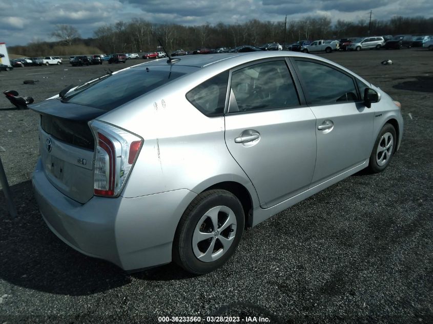 2013 TOYOTA PRIUS - JTDKN3DU0D5560876