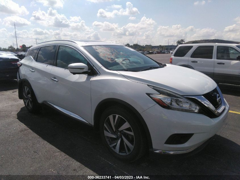 2016 NISSAN MURANO S/SV/SL/PLATINUM - 5N1AZ2MH4GN137151