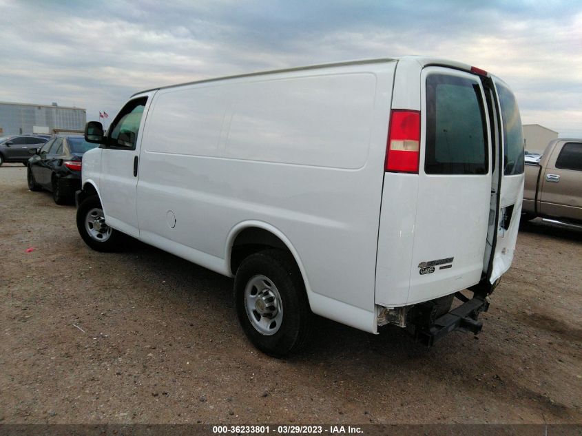 2013 CHEVROLET EXPRESS 2500 WORK VAN - 1GCWGFBA0D1184564