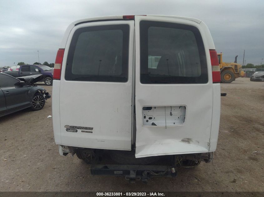 2013 CHEVROLET EXPRESS 2500 WORK VAN - 1GCWGFBA0D1184564