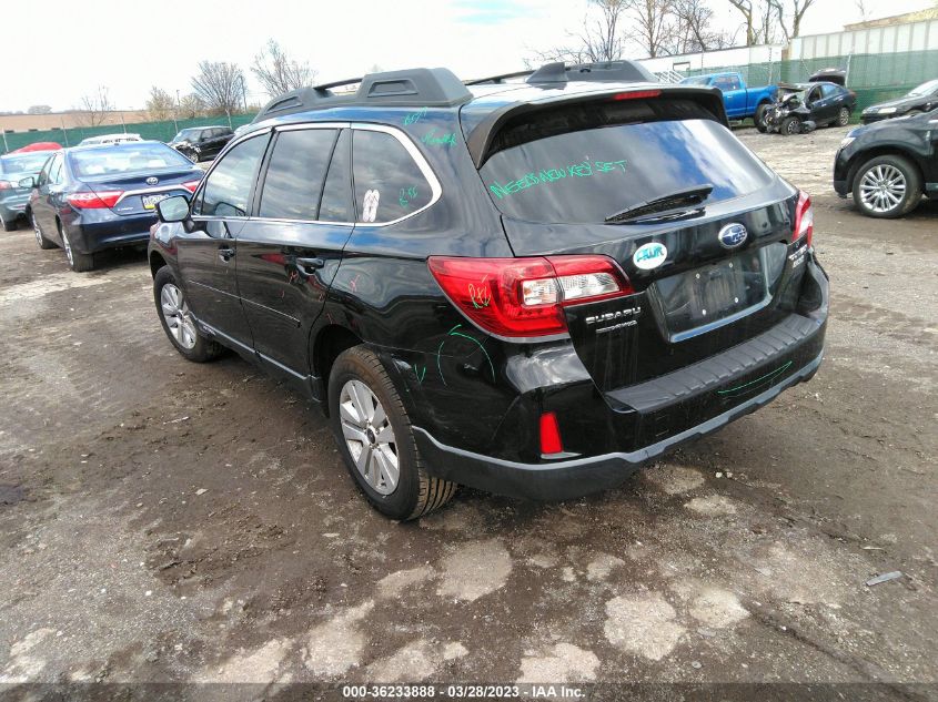 2016 SUBARU OUTBACK 2.5I PREMIUM - 4S4BSAFC9G3227959