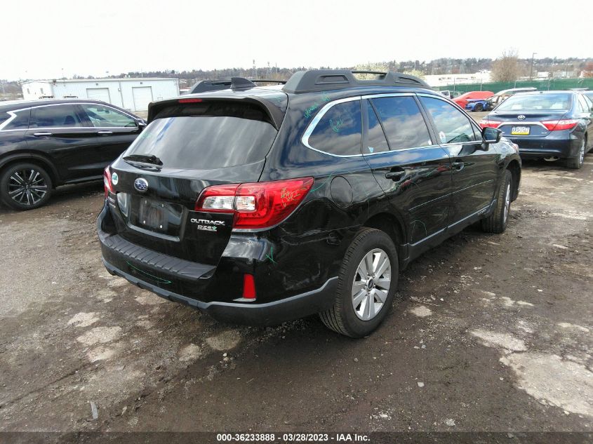 2016 SUBARU OUTBACK 2.5I PREMIUM - 4S4BSAFC9G3227959