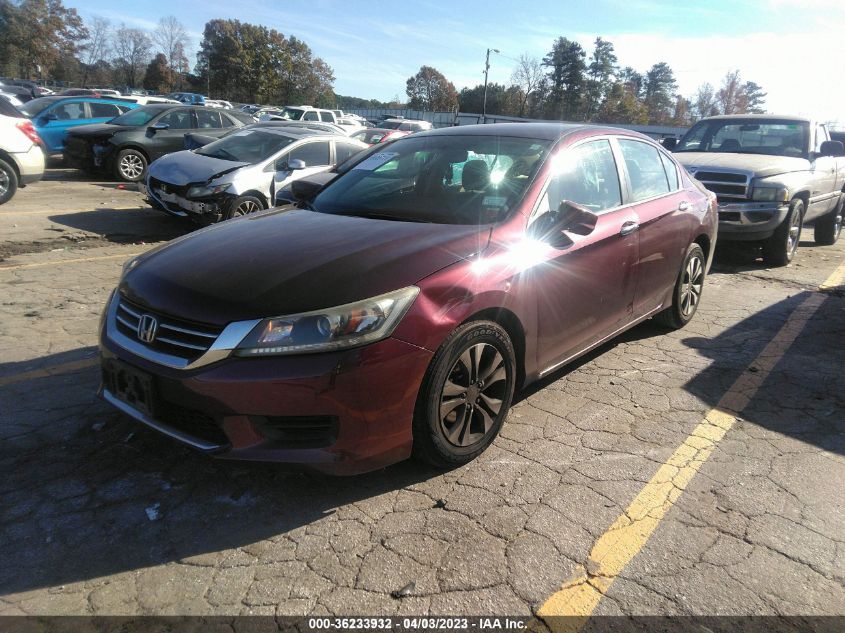 2014 HONDA ACCORD LX - 1HGCR2F34EA051665