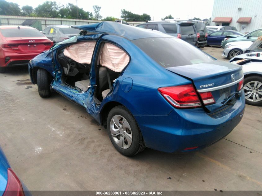 2015 HONDA CIVIC SEDAN LX - 2HGFB2F55FH515522