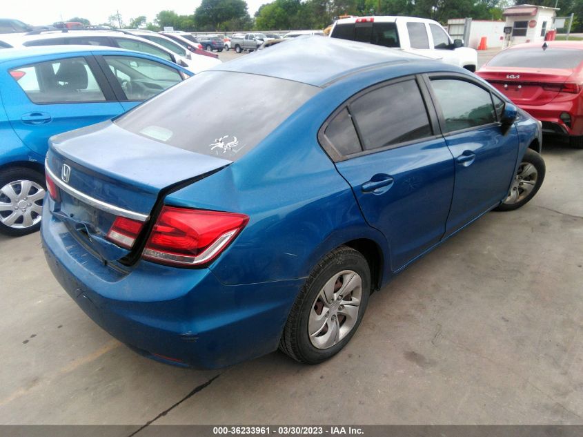 2015 HONDA CIVIC SEDAN LX - 2HGFB2F55FH515522