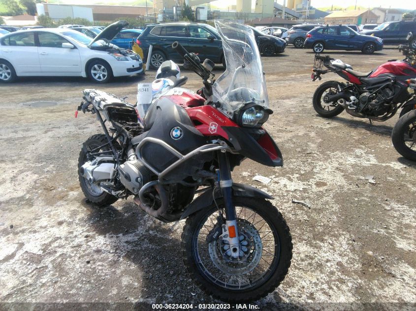 2009 BMW R1200 GS ADVENTURE WB10390039ZW84835