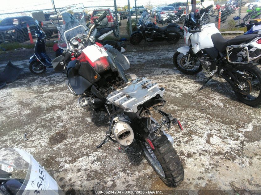 2009 BMW R1200 GS ADVENTURE WB10390039ZW84835