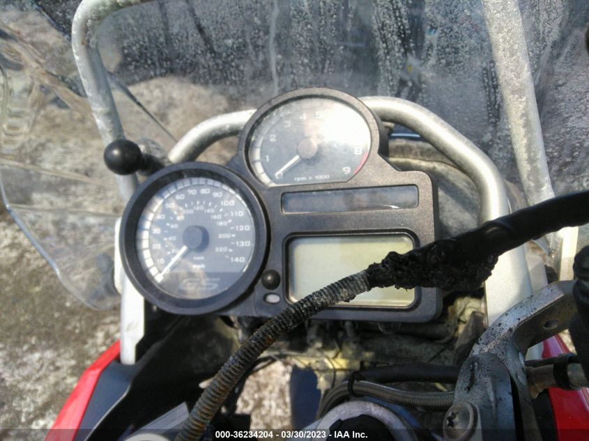2009 BMW R1200 GS ADVENTURE WB10390039ZW84835
