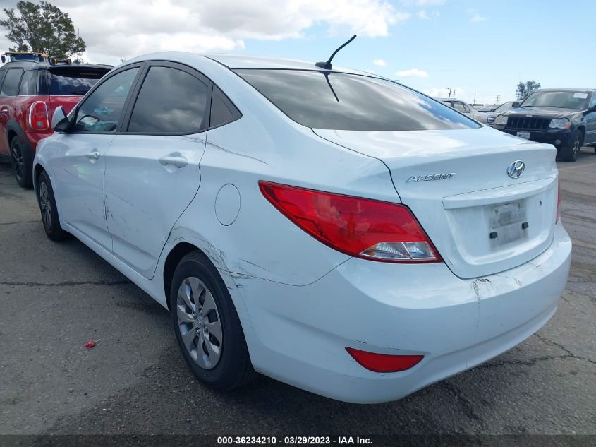 2015 HYUNDAI ACCENT GLS - KMHCT4AE8FU884711