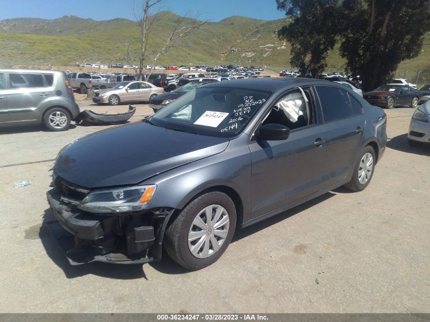 2014 VOLKSWAGEN JETTA SEDAN S - 3VW2K7AJ3EM405144