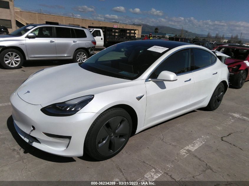 2020 TESLA MODEL 3 STANDARD RANGE - 5YJ3E1EA7LF744786