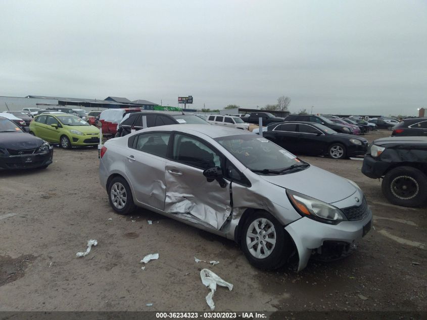 2015 KIA RIO LX - KNADM4A31F6496595