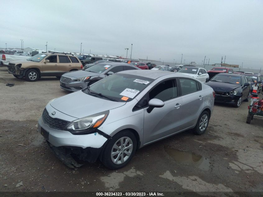 2015 KIA RIO LX - KNADM4A31F6496595