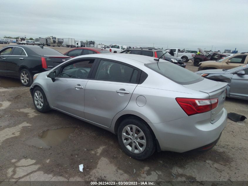 2015 KIA RIO LX - KNADM4A31F6496595